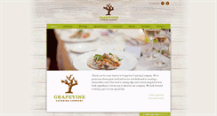 Desktop Screenshot of grapevinecatering.com